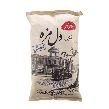 چیپس دل‌ مزه نمکی (180 گرم)