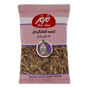 تخمه آفتابگردان سس رنچ مزمز (105گرم)
