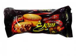 کیک روغنی دوقلو با مغز کرم کاکائو فندقی سیمرغ (55 گرم)