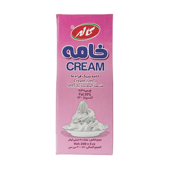 خامه صبحانه کاله 30% چربی (200 گرم)