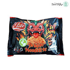 نودالیت سرخ شده تند و فلفلی باطعم پنیر و سیر همراه کنجد وقارچ (140گرم)