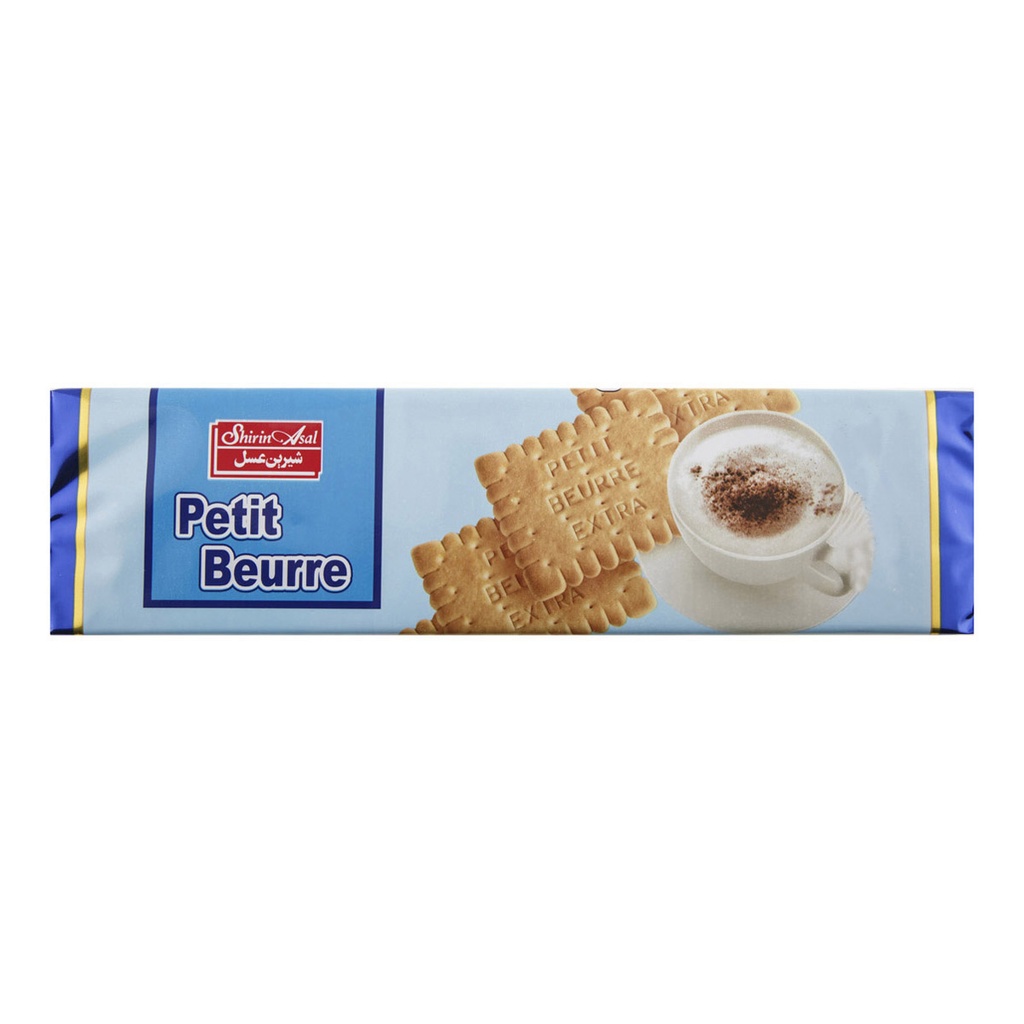 بیسکویت پتی‌پور شیری شیرین عسل30عددی(125 گرم)
