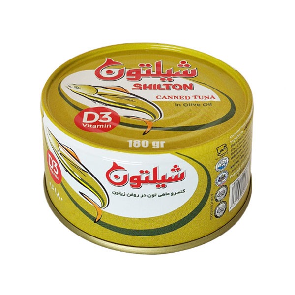 کنسرو ماهی تون شیلتون در روغن زیتون (180گرم)