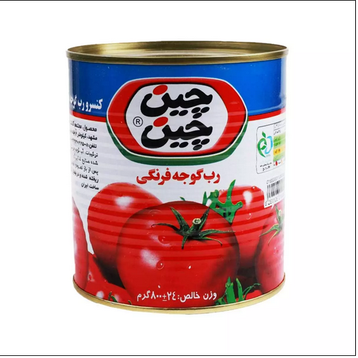 کنسرو رب گوجه فرنگی چین‌چین (800گرم)