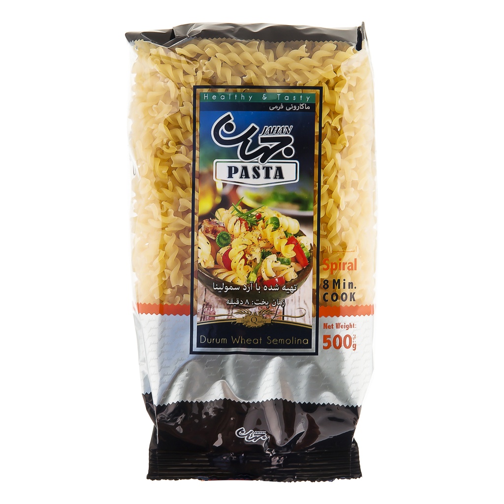 ماکارونی فرمی گوش ماهی سبزیجات جهان (500گرم)