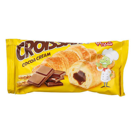 کیک کروسان کرم کاکائویی شیبا با (50گرمی)