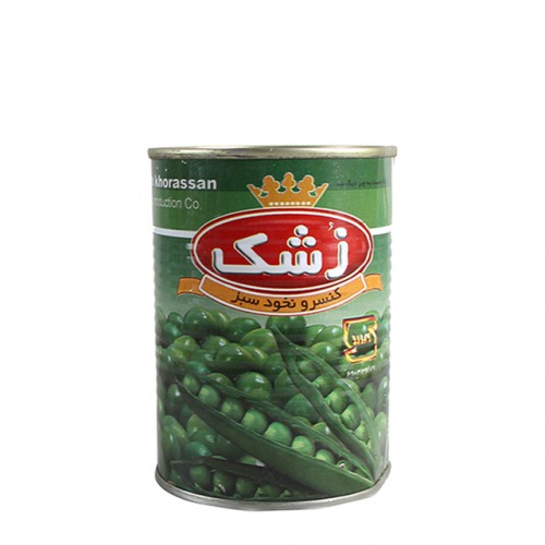 کنسرو نخود سبز زشک (380گرم)