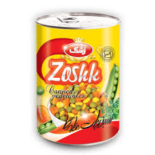 کنسرو زشک سبزیجات مخلوط (380گرم)
