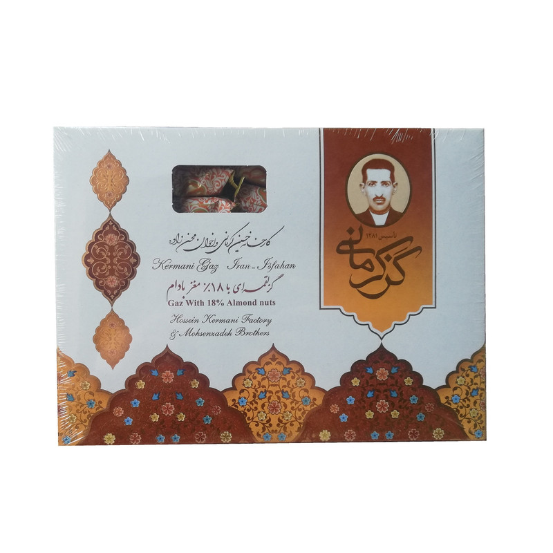 گز کرمانی لقمه بادام 18 درصد