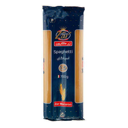 زر ماکارون اسپاگتی سایز1/5 (700گرم)