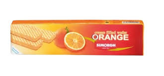 ویفر سیمرغ کرمدار باطعم پرتقال(60گرم)