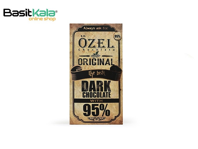 شکلات کرال تابلت تلخ 95%