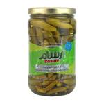 خیارشور تخمیری ویژه رسام شیشه ای(680گرم)