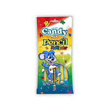 پاستیل مدادی رنگین کمان کندی (100گرم)