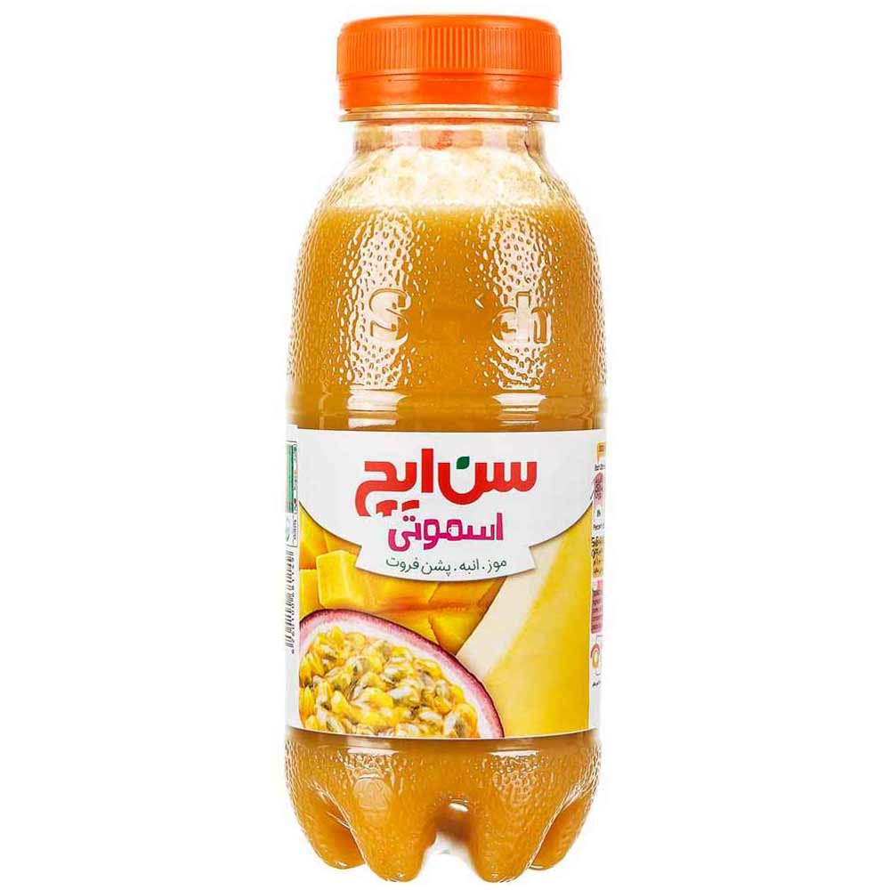 اسموتی موز‌ انبه‌ پشن‌‎فروت سن ایچ(300ml)