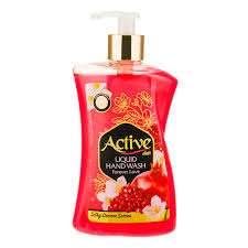 مایع دستشوئی اکتیو صدفی سری رویای ابریشمی بارایحه انار (450گرم)