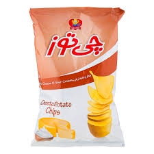 چیپس پنیر چدار وخامه ترش چی توز (140 گرم)