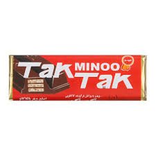 ویفر با روکش فرآورده کاکائویی تک تک مینو (18گرم)