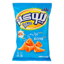 بیوگلز با طعم کچاپ چی توز (100گرم)