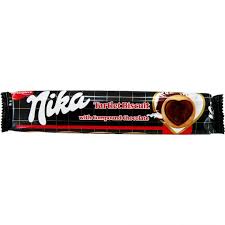 بیسکوتارت قلبی کاکائویی نیکا (64گرم)