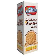 بیسکویت ستاک سبوس دارچند غله (370گرم)