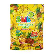 پاستیل آبمیوه گرمسیری شیبا (160گرم)