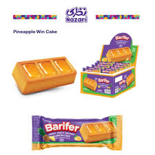 کیک روغنی نظری با طعم لیمو و ژله آناناس(30گرم)