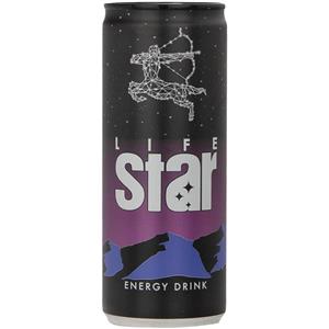 انرژی زا گازدار لایف استار(250ml)