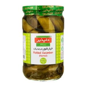 خیار شور درجه یک دلپذیر (650گرم)