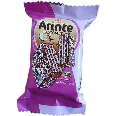 ویفر کاکائویی فندقی آریننته نظری (17گرم)
