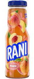 نوشیدنی هلو شیشه ای رانی (300mI)