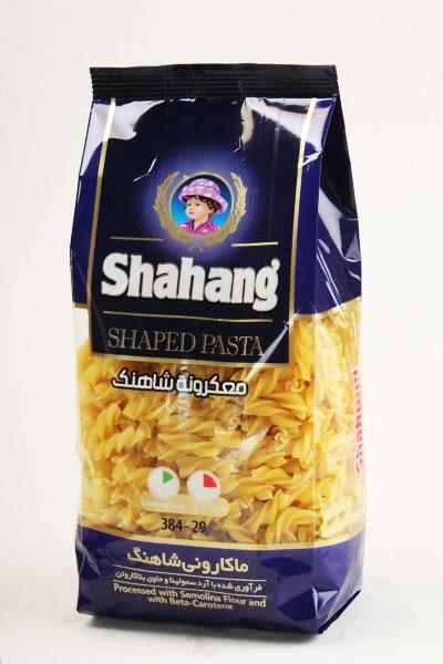 ماکارونی فرمی پیچی شاهنگ (400گرم)