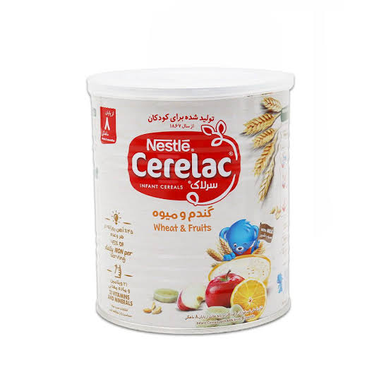 سرلاک نستله گندم و میوه (400گرم)