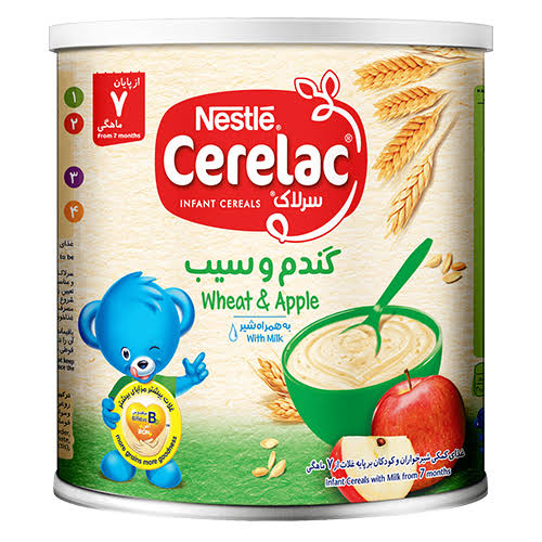 سرلاک نستله گندم و سیب (400گرم)