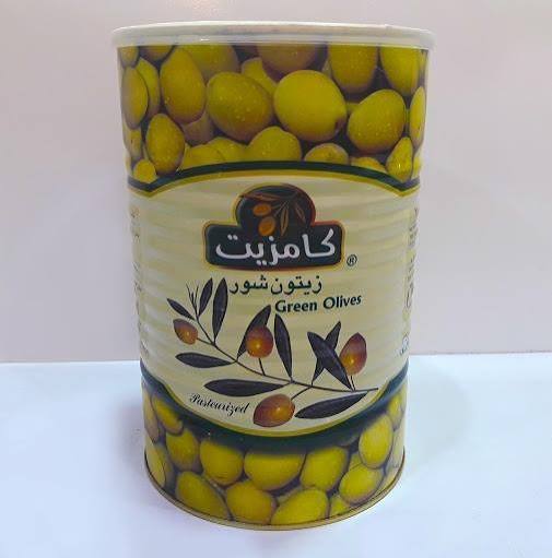 زیتون شور با هسته کامزیت (3کیلوگرم)
