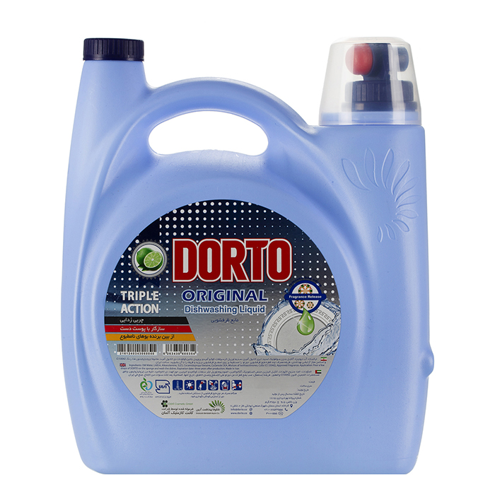مایع ظرفشویی دورتو (3750گرم)
