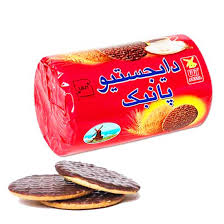 بیسکویت سبوس دار دایجستیو با روکش فرآورده کاکائویی (220 گرم)