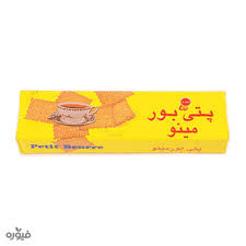بیسکویت پتی‌بور وانیلی فنجانی مینو (100 گرمی)
