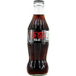 نوشابه شیشه ای زیرو کوکاکولا 250 میلی لیتر