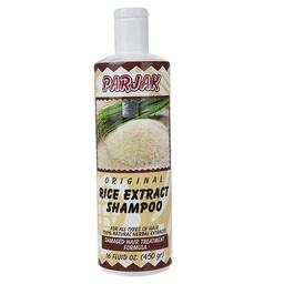 شامپو پرژک حاوی عصاره طبیعی سبوس برنج (450 گرم)
