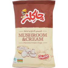 چیپس چاکلز قارچ و  خامه (70گرم )