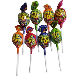 کپل آبنبات چوبی با طعم میوه بزرگ