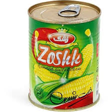 کنسرو ذرت زشک (380گرم )