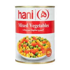 کنسرو مخلوط سبزیجات هانی(380 گرم)