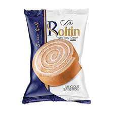 کیک نظری رولتین شیری (65 گرمی)