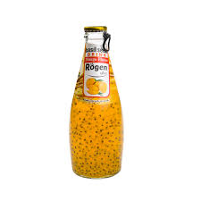 نوشیدنی پئوما با طعم انبه حاوی تخم شربتی (320ml)