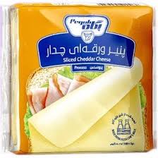 پنیر پگاه ورقه ای با طعم چدار (180گرم)