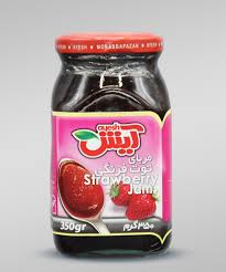 مربای توت فرنگی آیش(330 گرم)