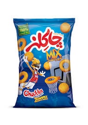 اسنک پنیری چاکلز توپی وحلقه ای (65 گرم )