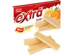 ویفر شیرین عسل اکسترا با طعم پرتقال(100گرم)